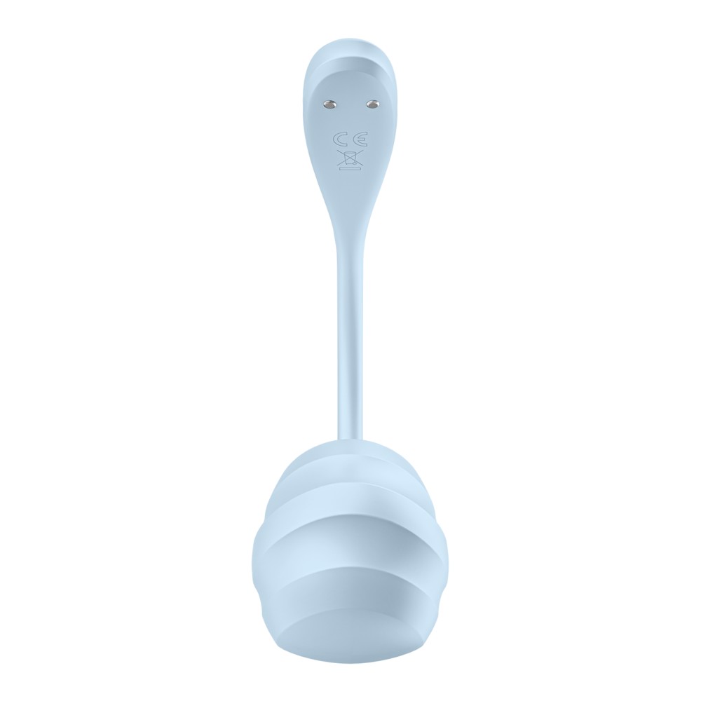 Satisfyer Smooth Petal Light Blue app vezérelt G-pont vibrátor - Image 3