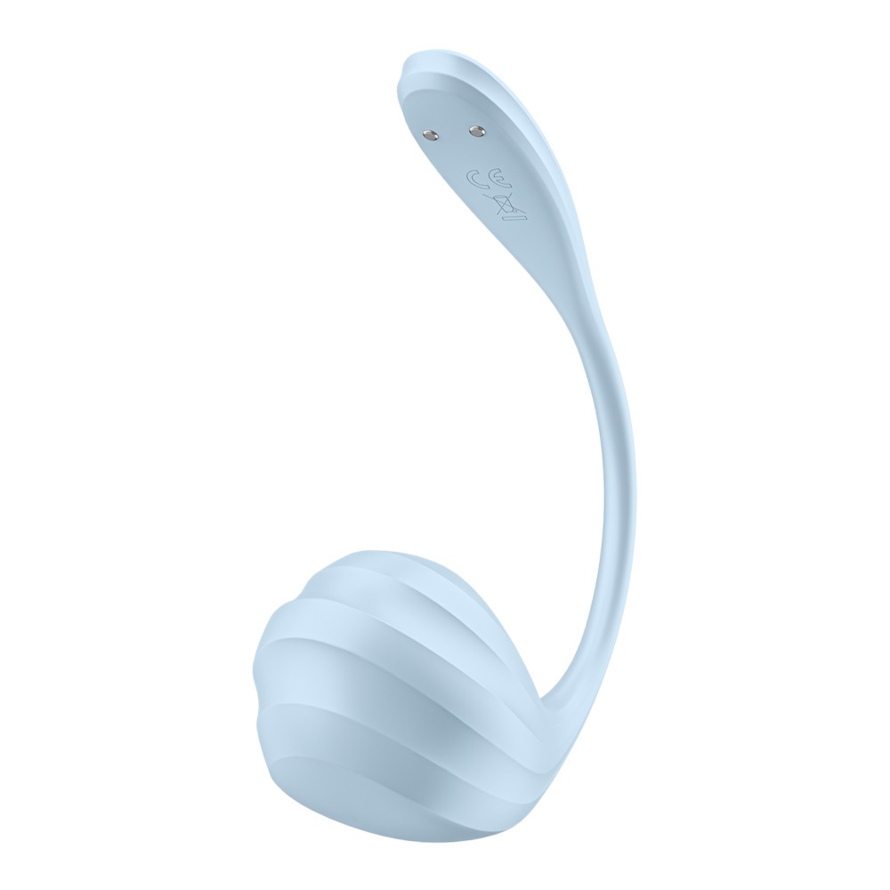 Satisfyer Smooth Petal Light Blue app vezérelt G-pont vibrátor - Image 2