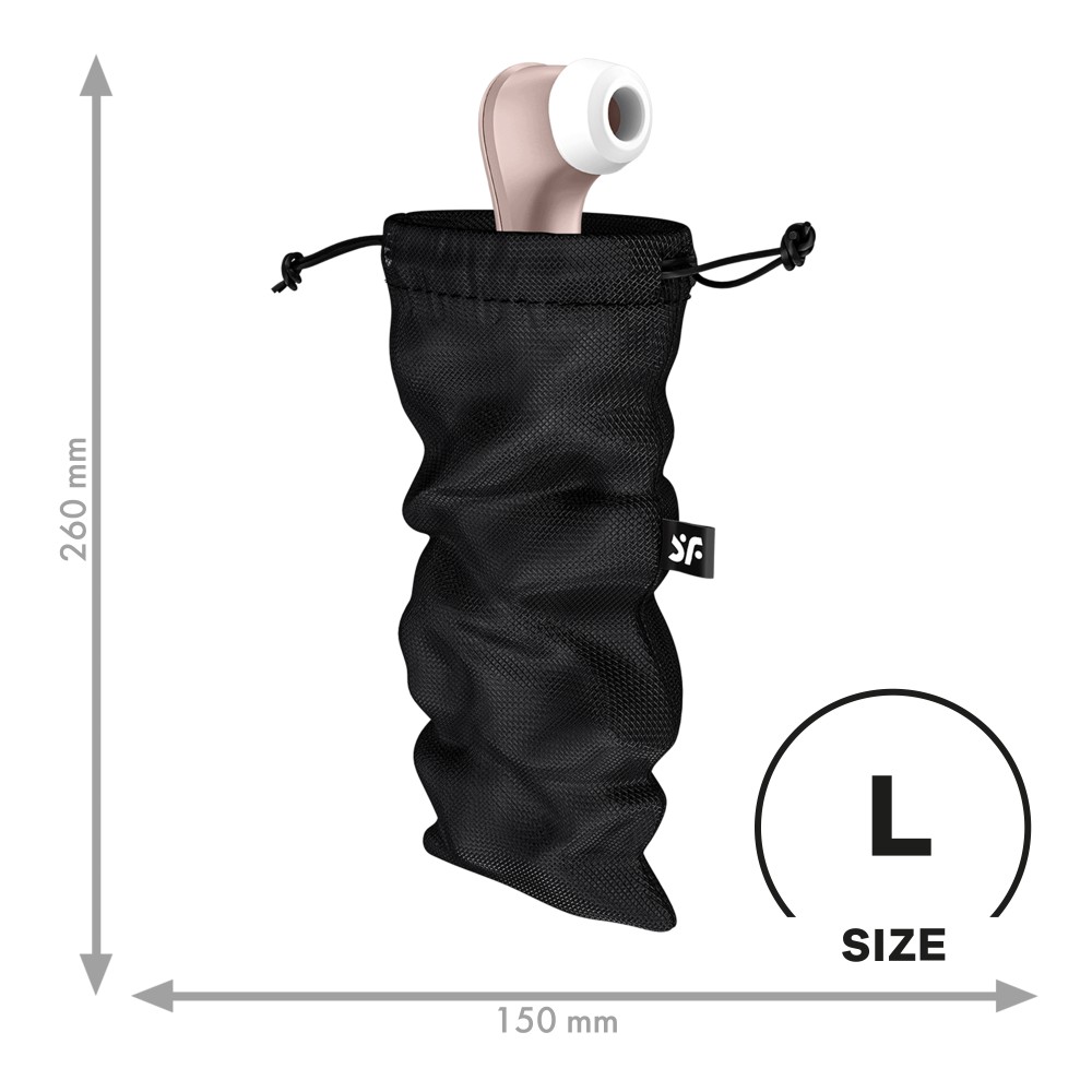 Satisfyer Treasure Bag L Szexjáték Tároló Fekete - Image 2