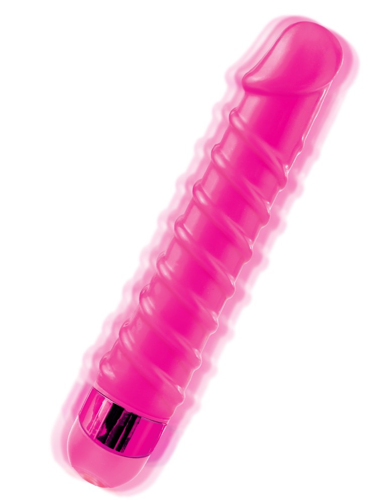 Twirl Massager - bordázott vibrátor kezdőknek (rózsaszín) - Image 3