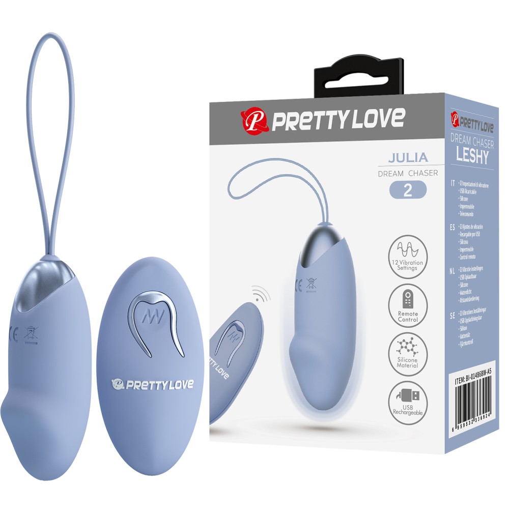 Pretty Love Julia Blue — Kék G-pontos Mini Vibrátor, Távirányítós - Image 7