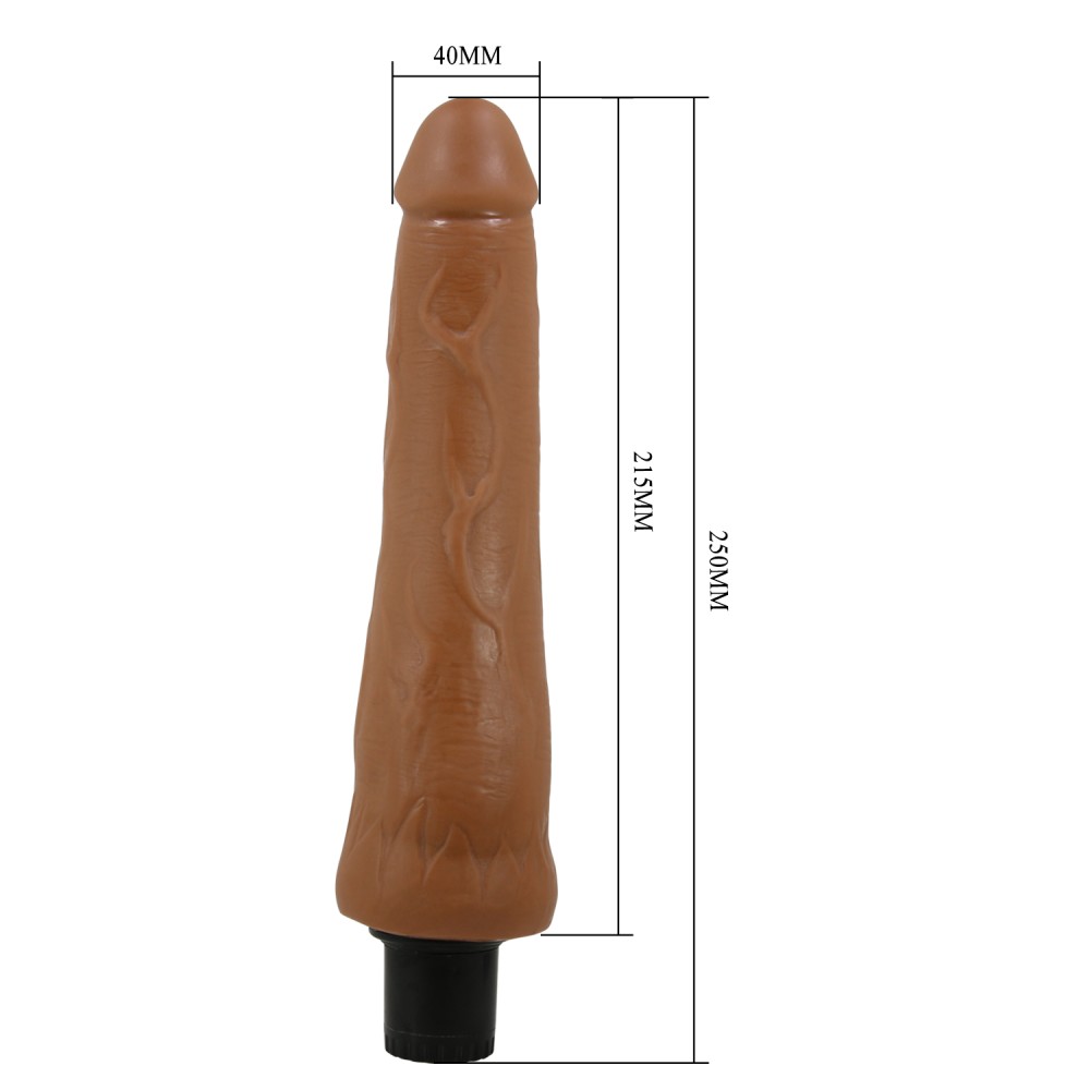 Sliding Skin Alfredo — Csúszó Bőrfelületű Realisztikus Vibráló Dildó - Image 3