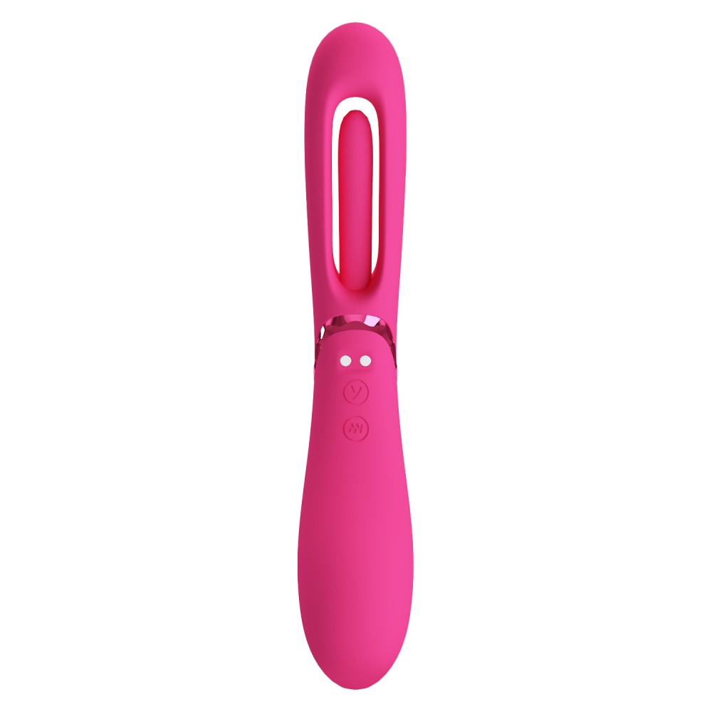 Romance Lexie 20 cm - G-pontos vibrátor csavarodó funkcióval (rózsaszín) - Image 9