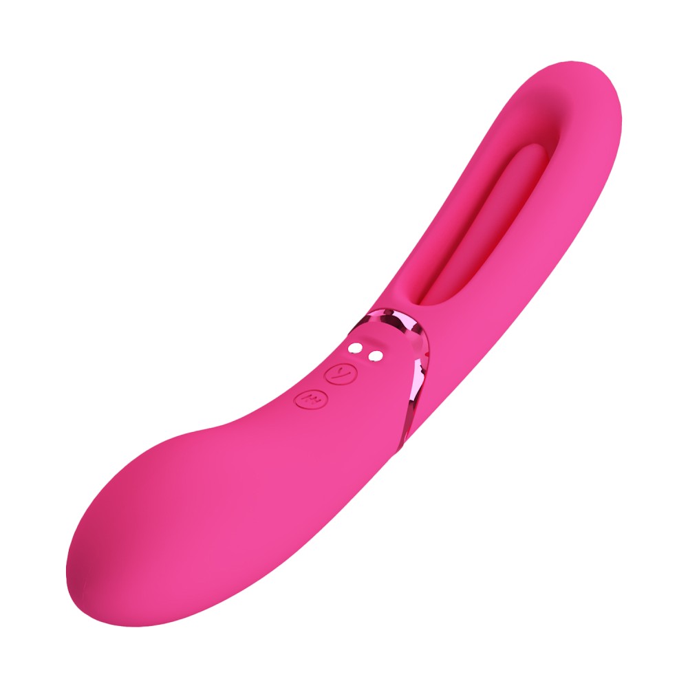 Romance Lexie 20 cm - G-pontos vibrátor csavarodó funkcióval (rózsaszín) - Image 7