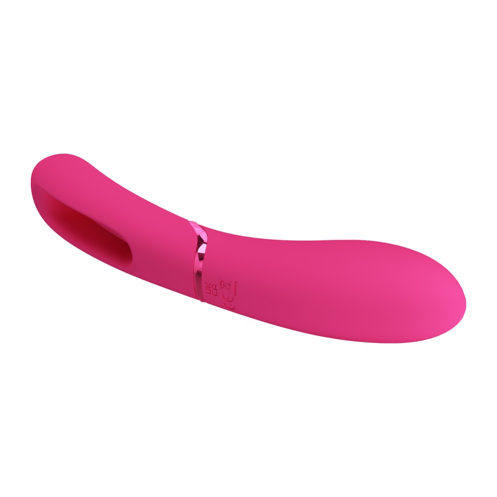 Romance Lexie 20 cm - G-pontos vibrátor csavarodó funkcióval (rózsaszín) - Image 6