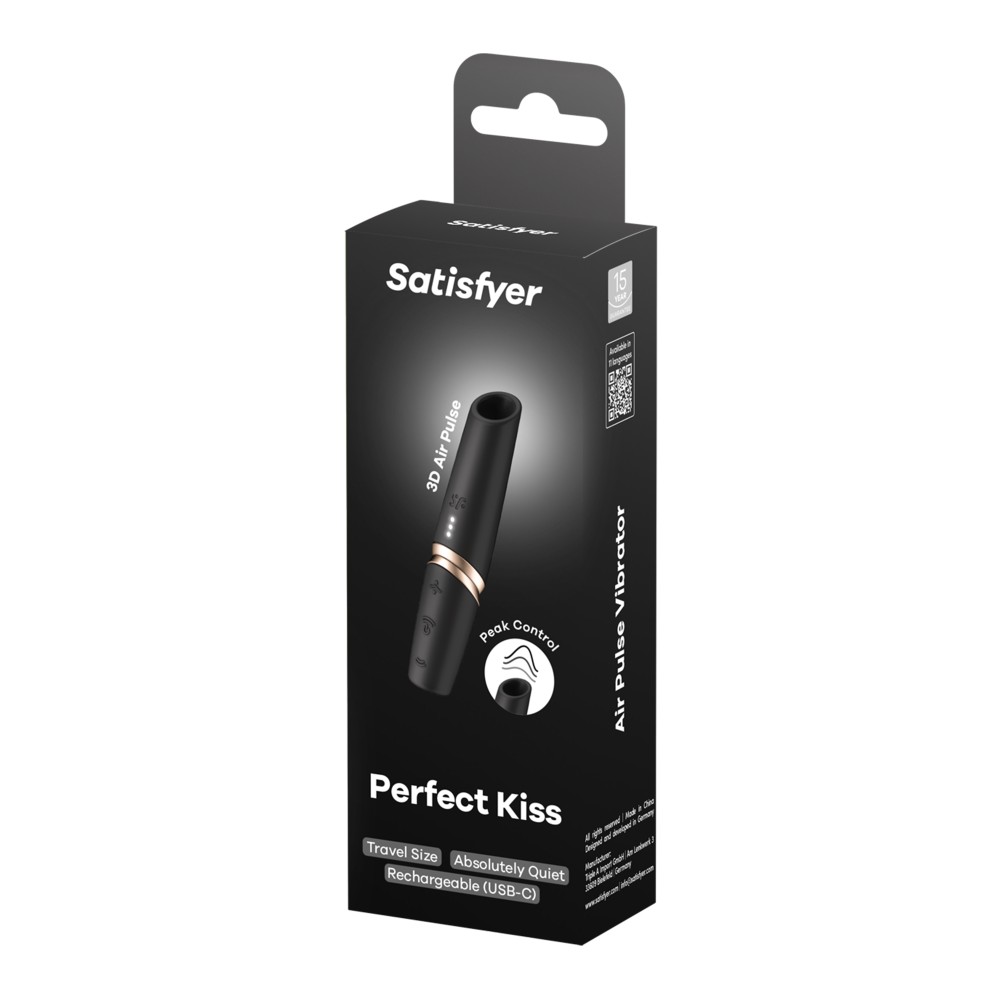 Satisfyer Perfect Kiss Léghullámos Csiklóizgató - Image 9