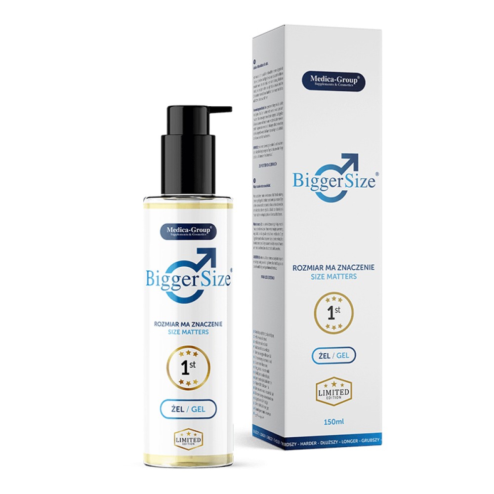 Medica-Group BiggerSize Pénisznövelő Gél 150 ml - Image 2