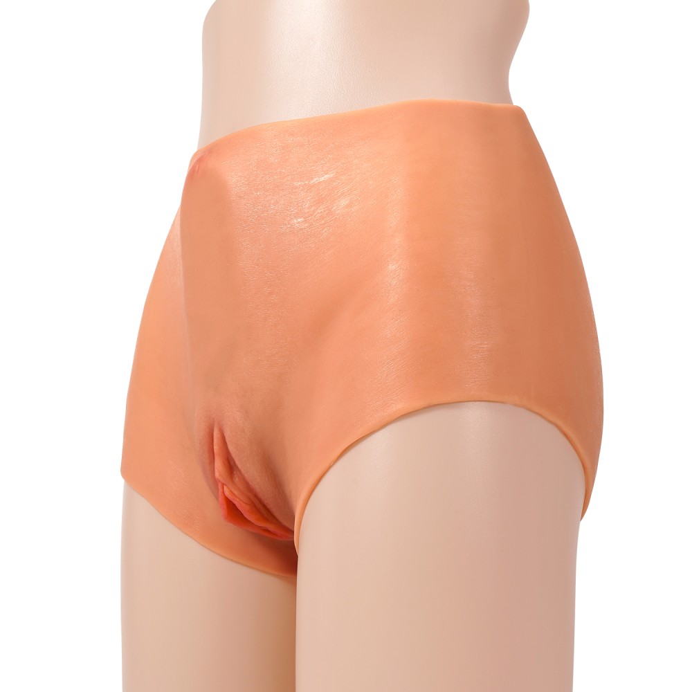 Pussy Panties Silicone Vagina - élethű szilikon vagina- és anál alsó (testszínű) - Image 6