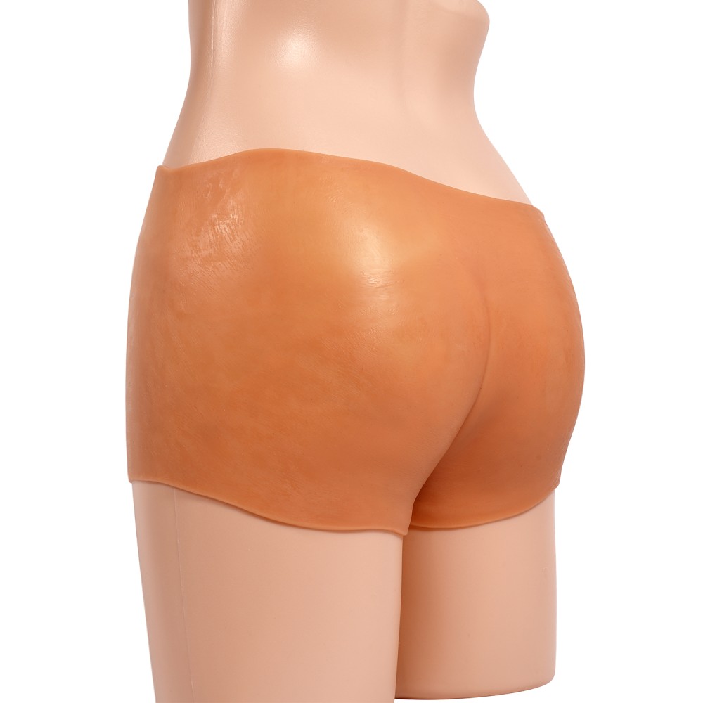 Silicone Penis Boxer Panties - élethű szilikon péniszbetétes boxer (testszínű) - Image 4