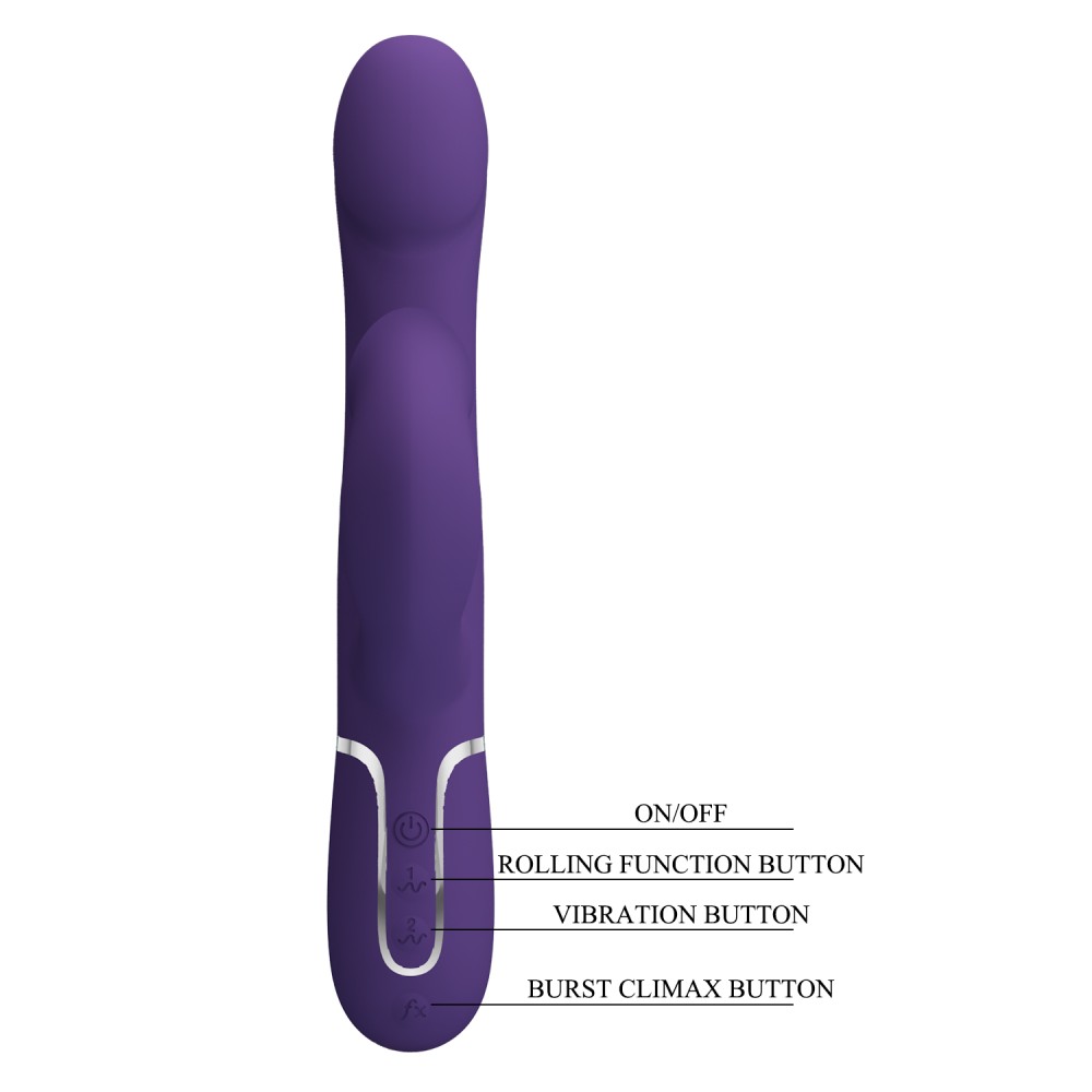 Pretty Love Falin Twinkled Tenderness — Kétmotoros Vibrátor, 22,7 cm - Image 11