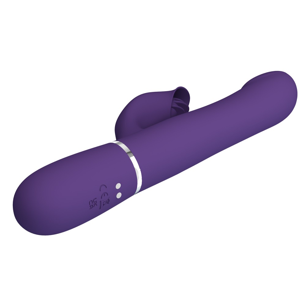 Pretty Love Falin Twinkled Tenderness — Kétmotoros Vibrátor, 22,7 cm - Image 3