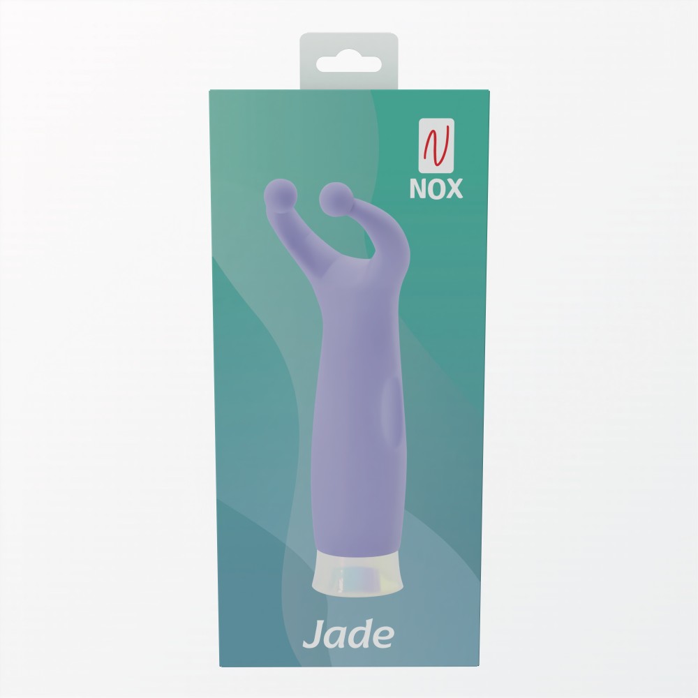 NOX Jade lila sokoldalú csiklóizgató vibrátor - Image 4