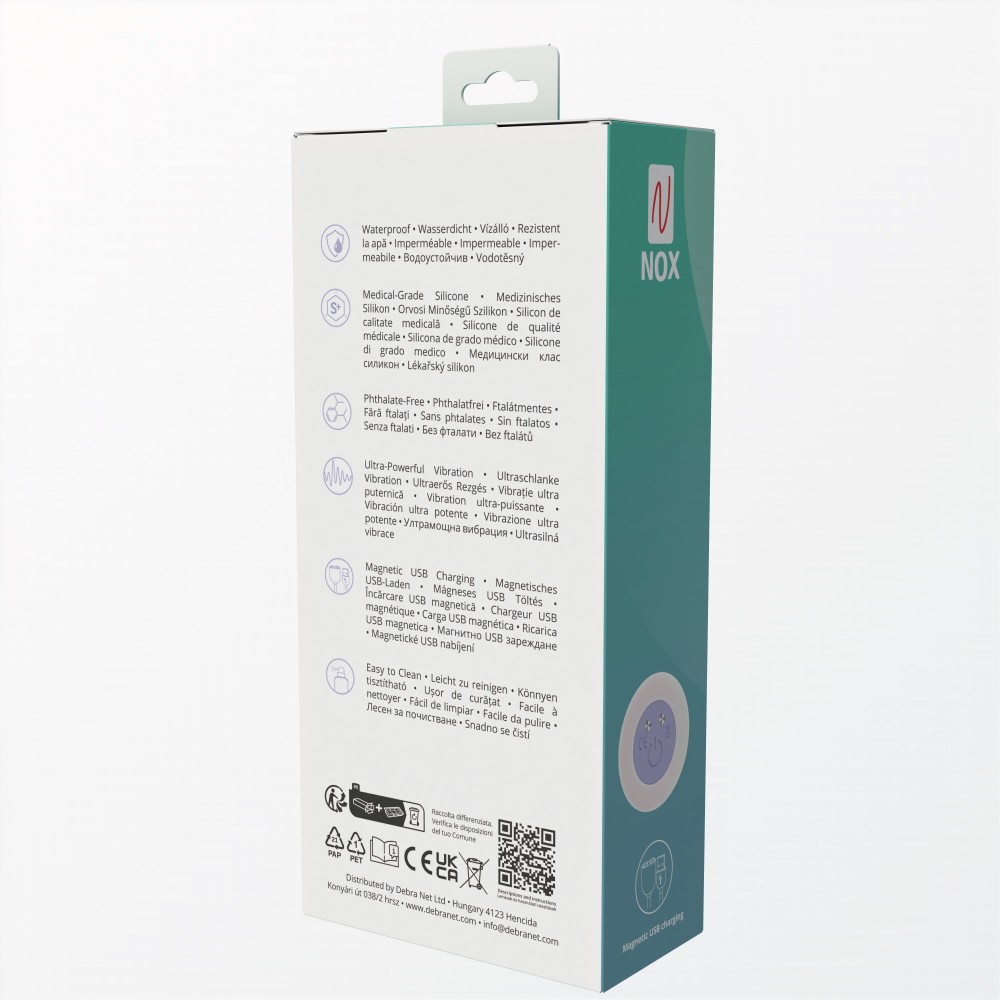 NOX Jade lila sokoldalú csiklóizgató vibrátor - Image 2