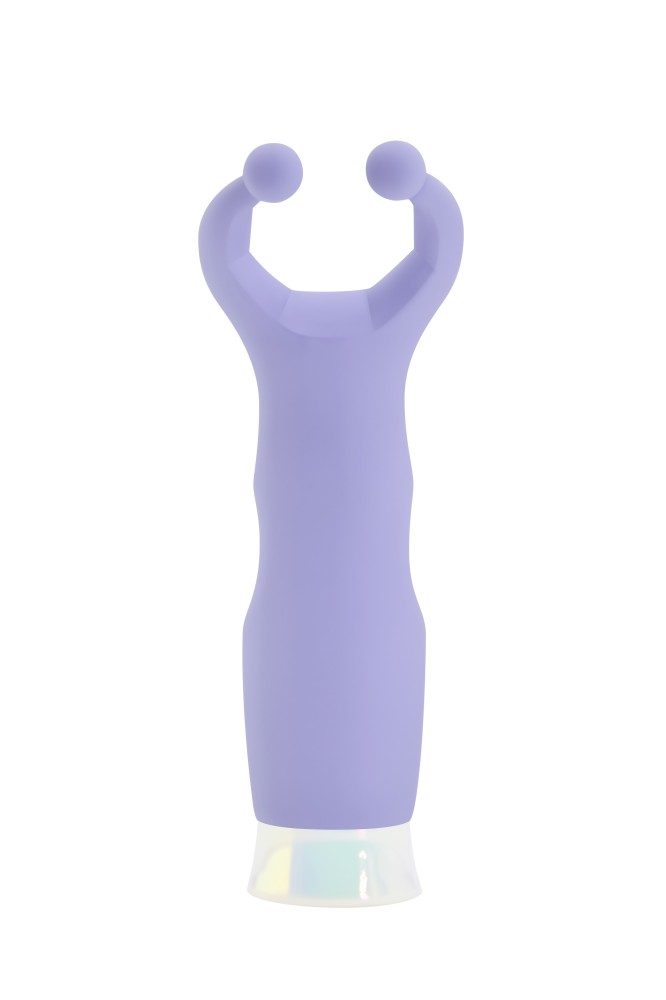 NOX Jade - sokoldalú villás vibrátor (lila) - Image 8