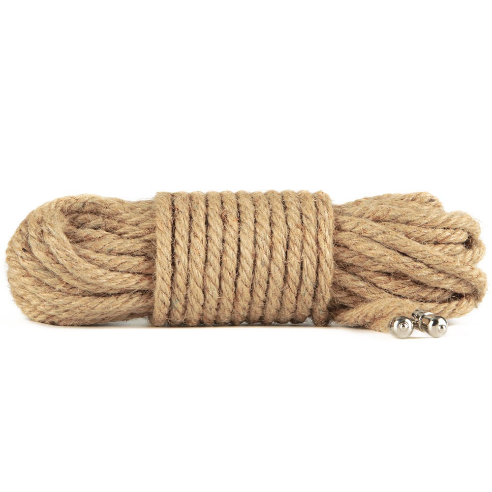 Bondage kötél 10 m – rusztikus pamut kötél - Image 7