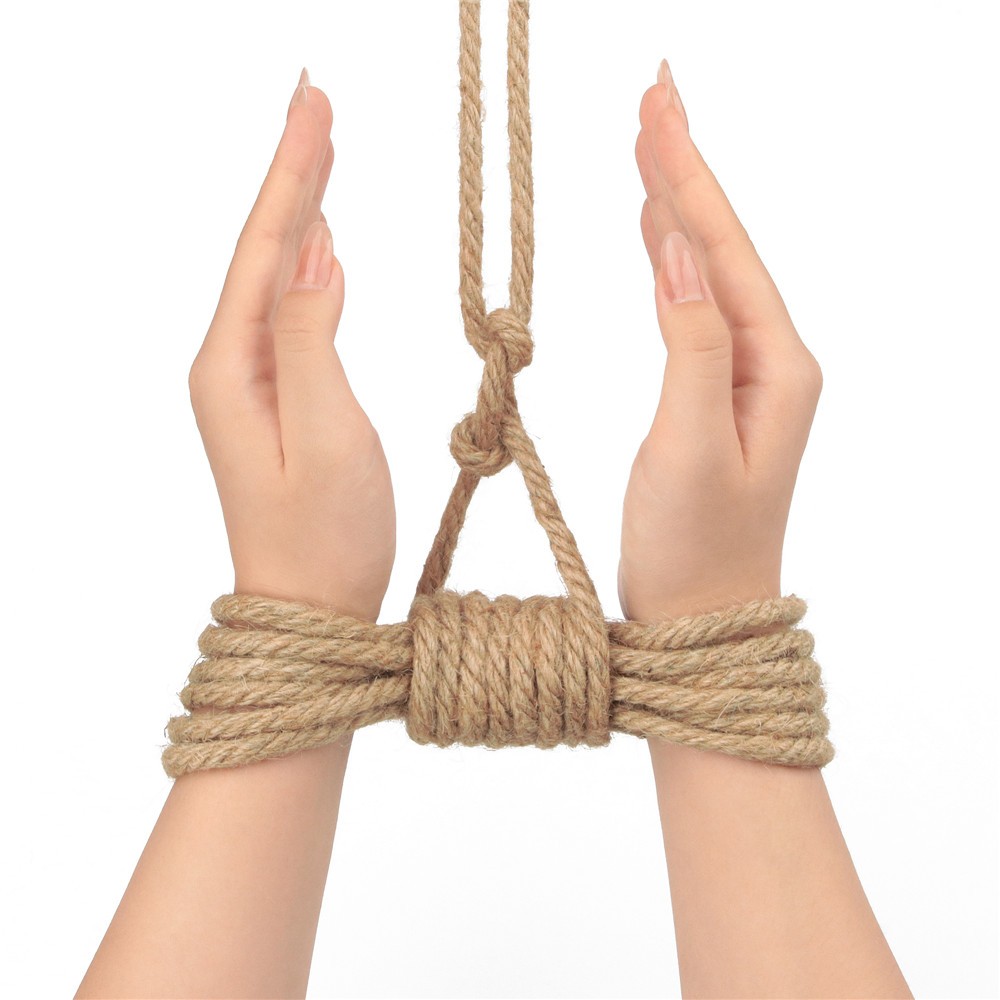 Bondage kötél 10 m – rusztikus pamut kötél - Image 5
