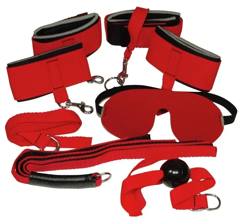 Bad Kitty Red Gigant — Piros BDSM Szett - Image 2