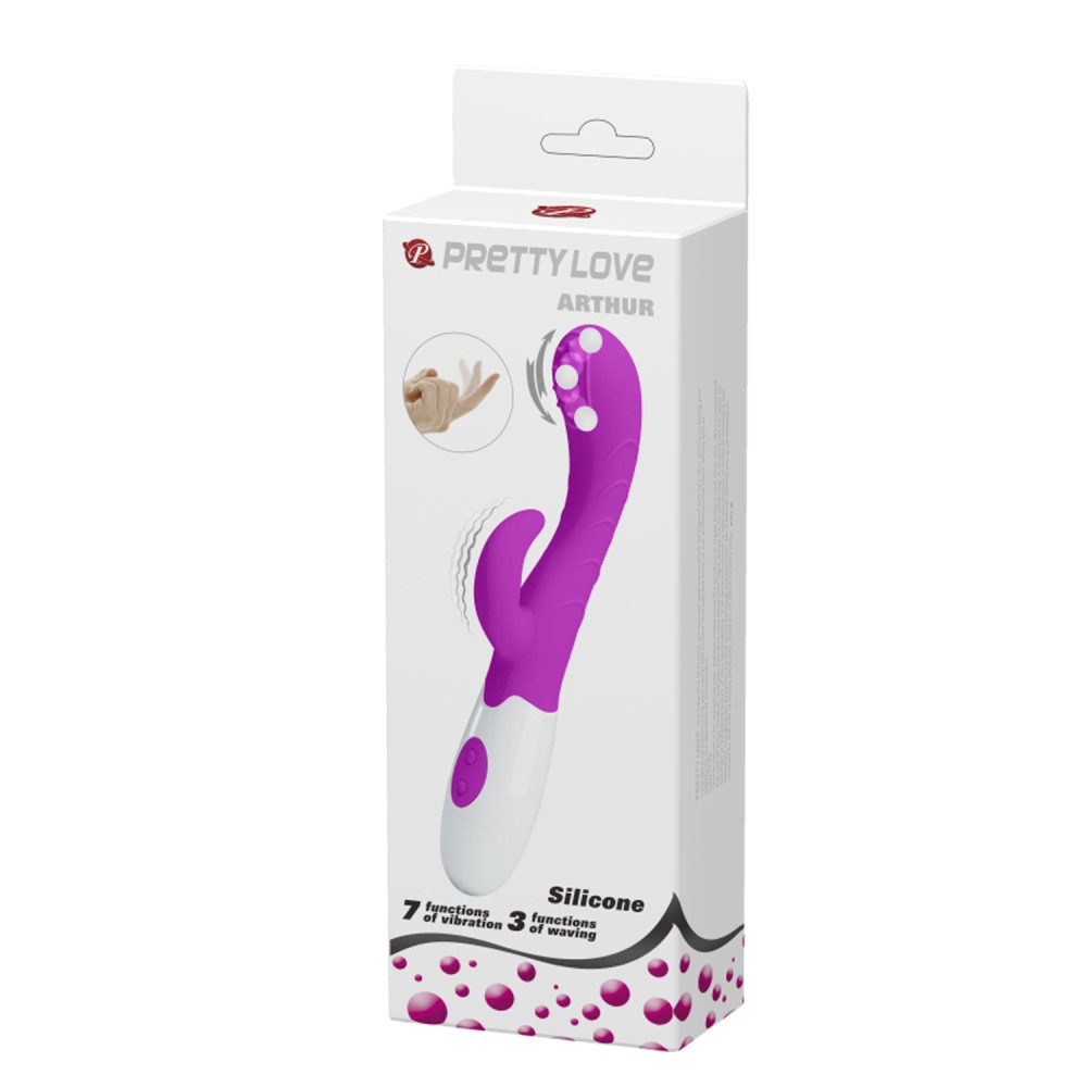 Pretty Love Arthur hullámzó vibrátor csiklóizgatóval - Image 10