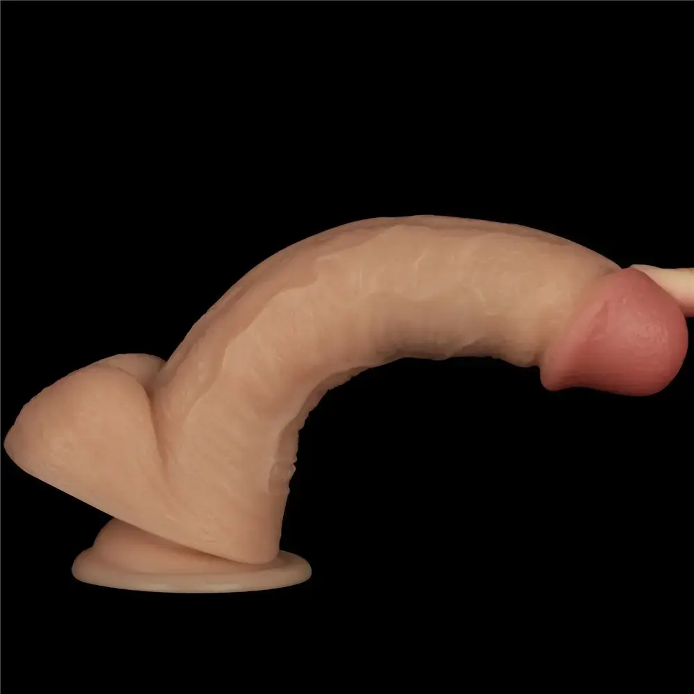 Lovetoy Vibrating Enhanced Strap-on Set — Testszínű, 15/20 cm XS/S/M - Image 2