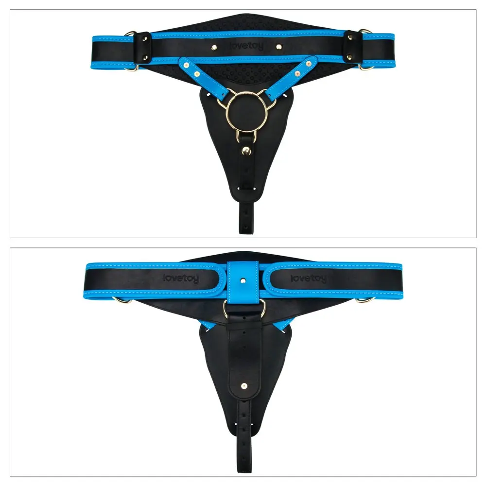 Lovetoy Vibrating Enhanced Strap-on Set — Testszínű, 15/20 cm XS/S/M - Image 24