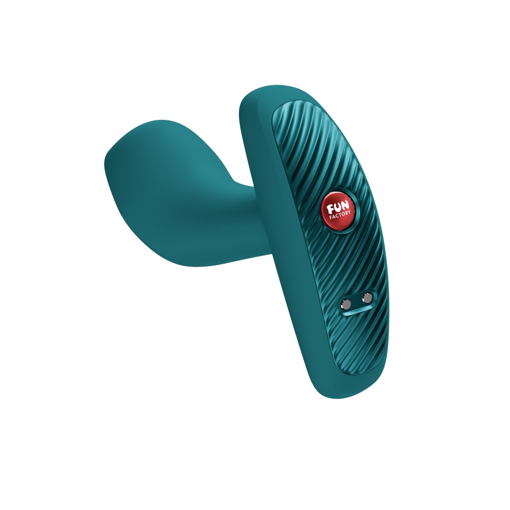 Fun Factory Bootie Vibe — Zöld Anál/G-pontos Vibrátor, 9,6 cm - Image 3