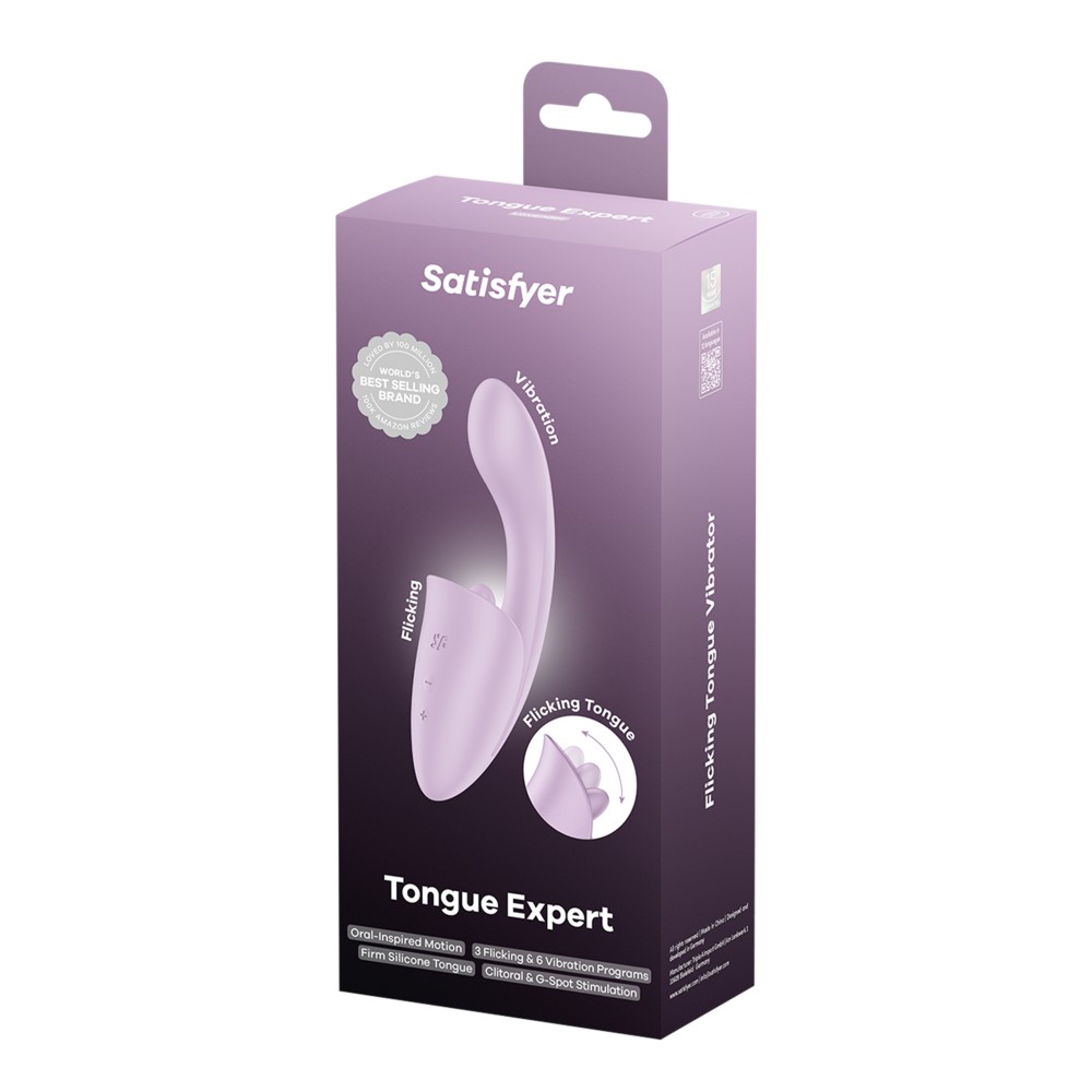 Satisfyer Tongue Expert Lavender nyelvszerű csiklóizgató - Image 9