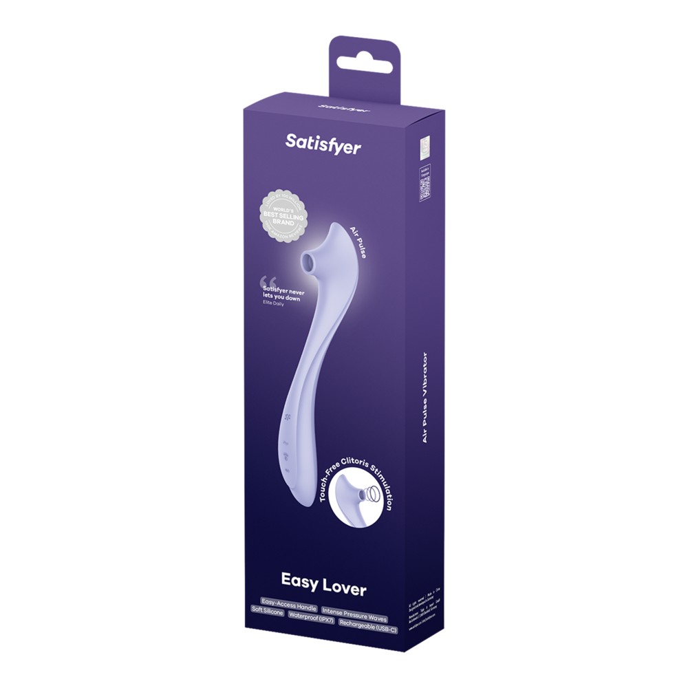 Satisfyer Easy Lover – Léghullámos Csiklóizgató - Image 8