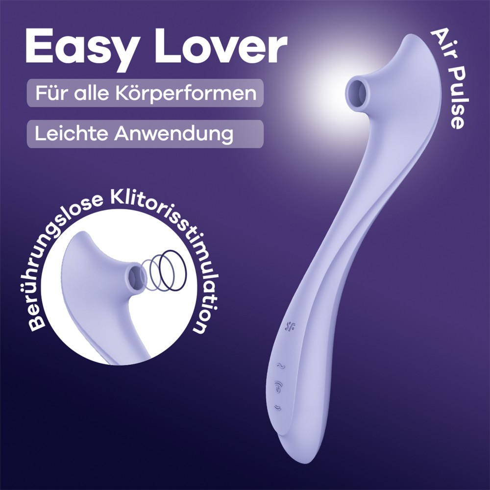 Satisfyer Easy Lover – Léghullámos Csiklóizgató - Image 3