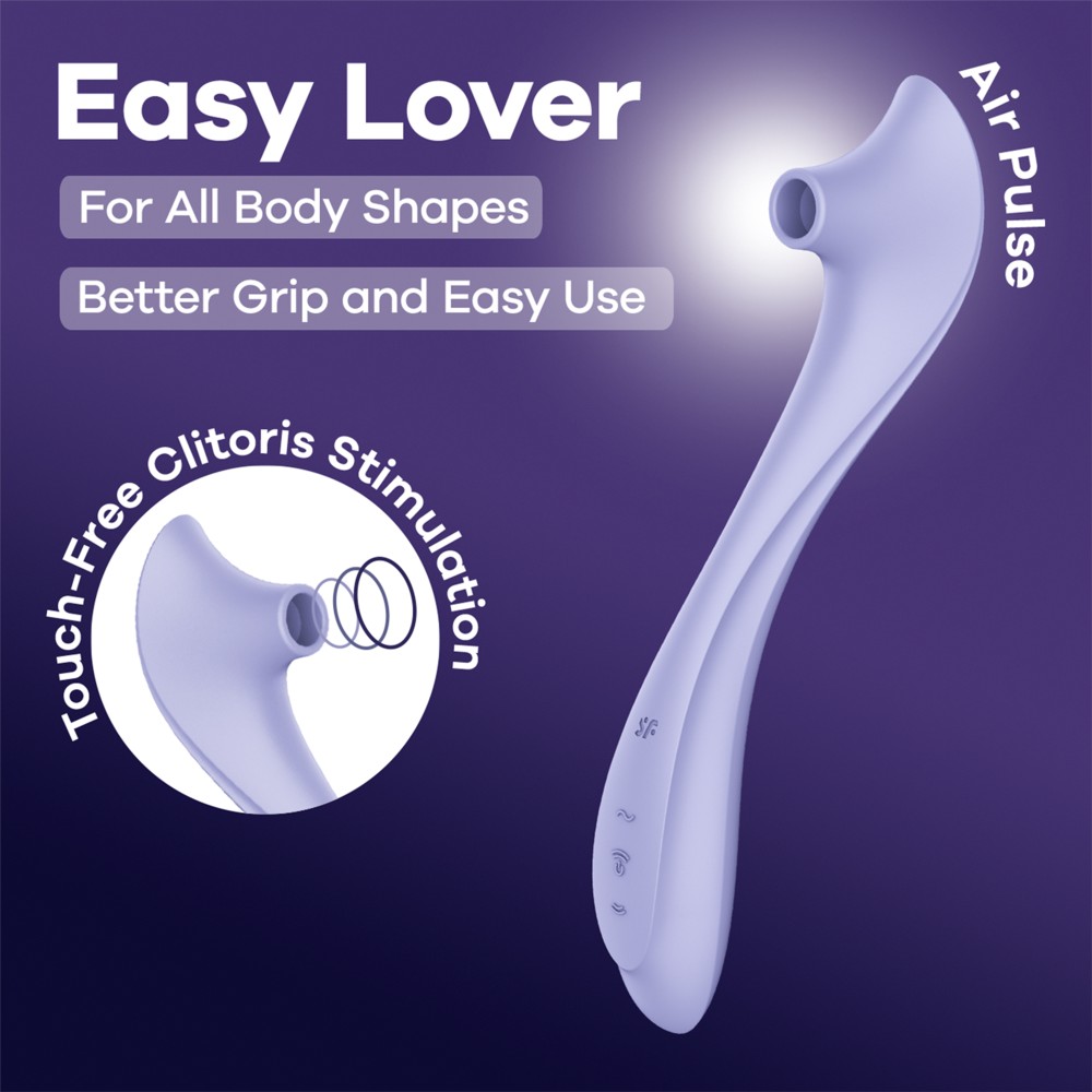 Satisfyer Easy Lover – Léghullámos Csiklóizgató - Image 2