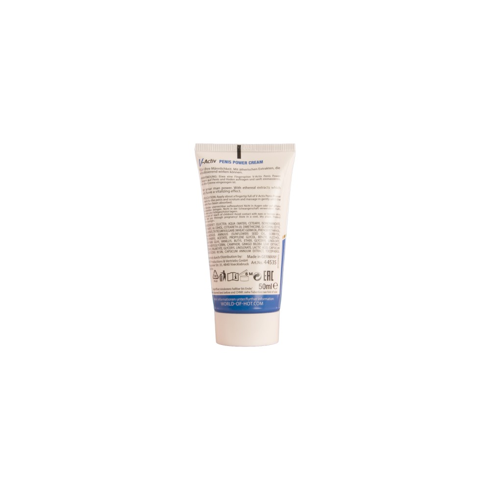 Erekciót segítő krém – HOT V-Activ 50 ml - Image 6