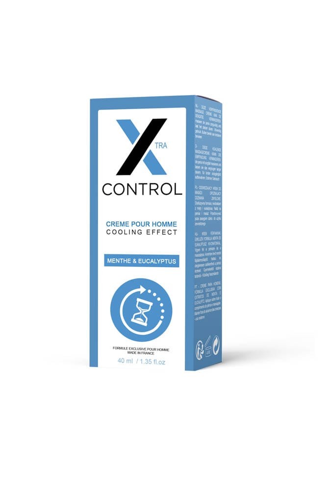 Ruf X.TRA Control 40 ml - hűsítő késleltető krém férfiaknak - Image 3