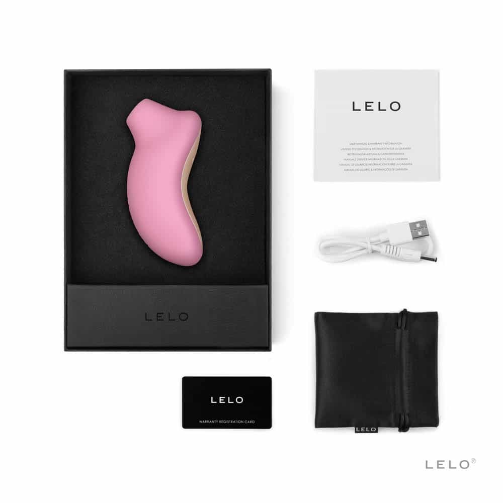 LELO Sona - luxus léghullámos csiklóizgató (rózsaszín) - Image 2