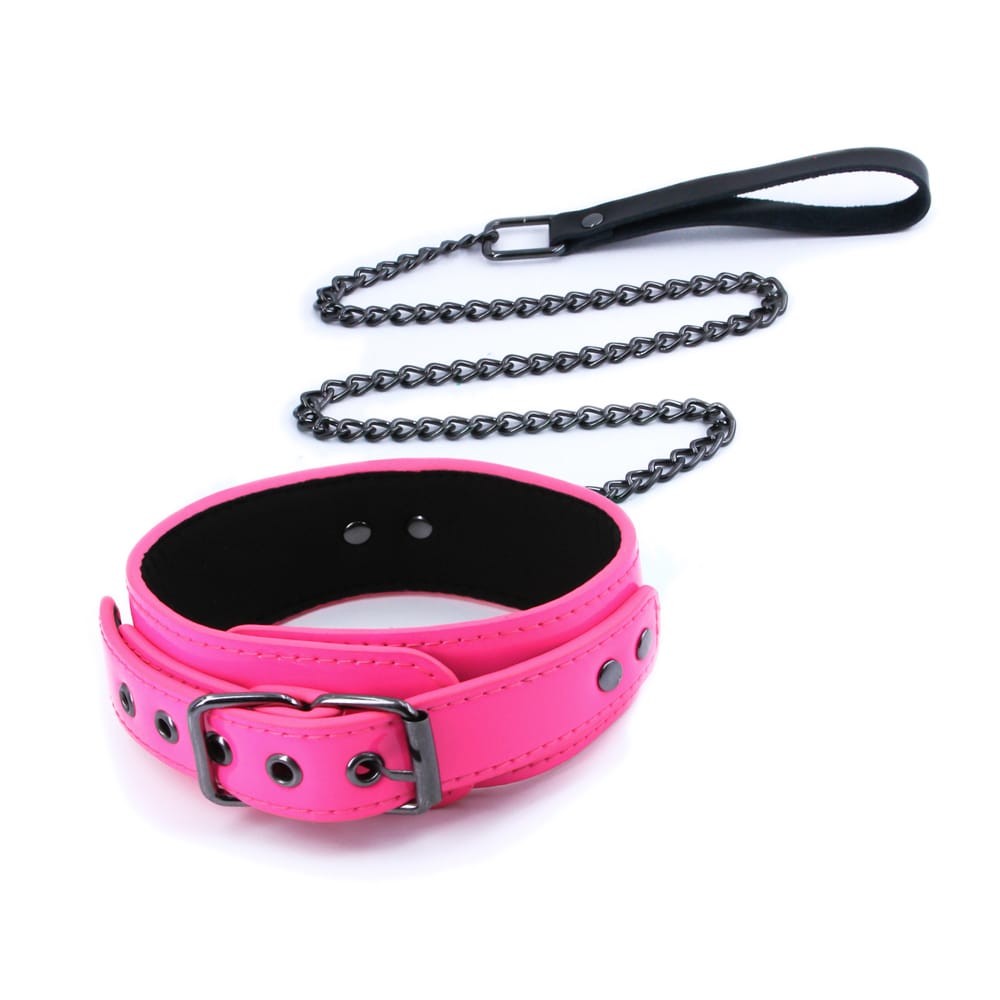 Electra Collar & Leash Pink Neoprén Nyakörv Pórázzal - Image 2