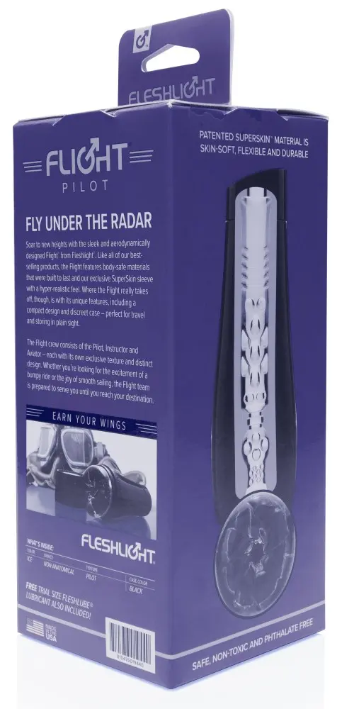 Fleshlight Flight Pilot — Színtelen Anál Maszturbátor, 20,3 cm - Image 7