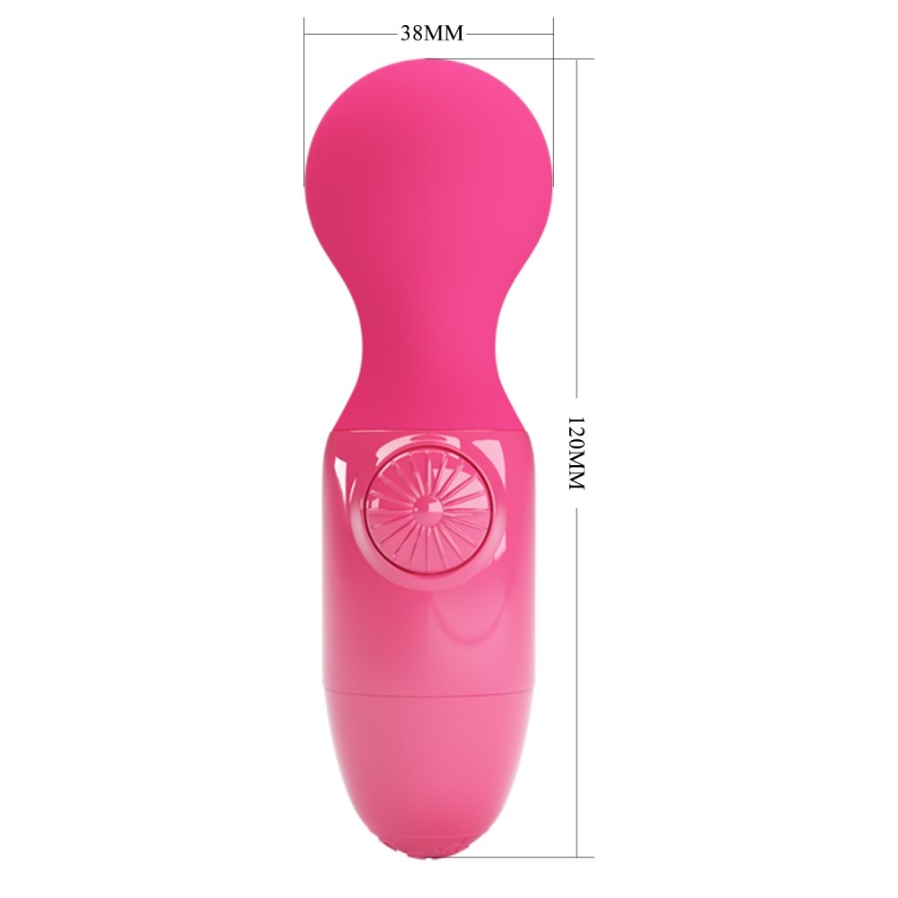 Pretty Love Mini Stick Vibrátor Piros — Kezdőknek - Image 2