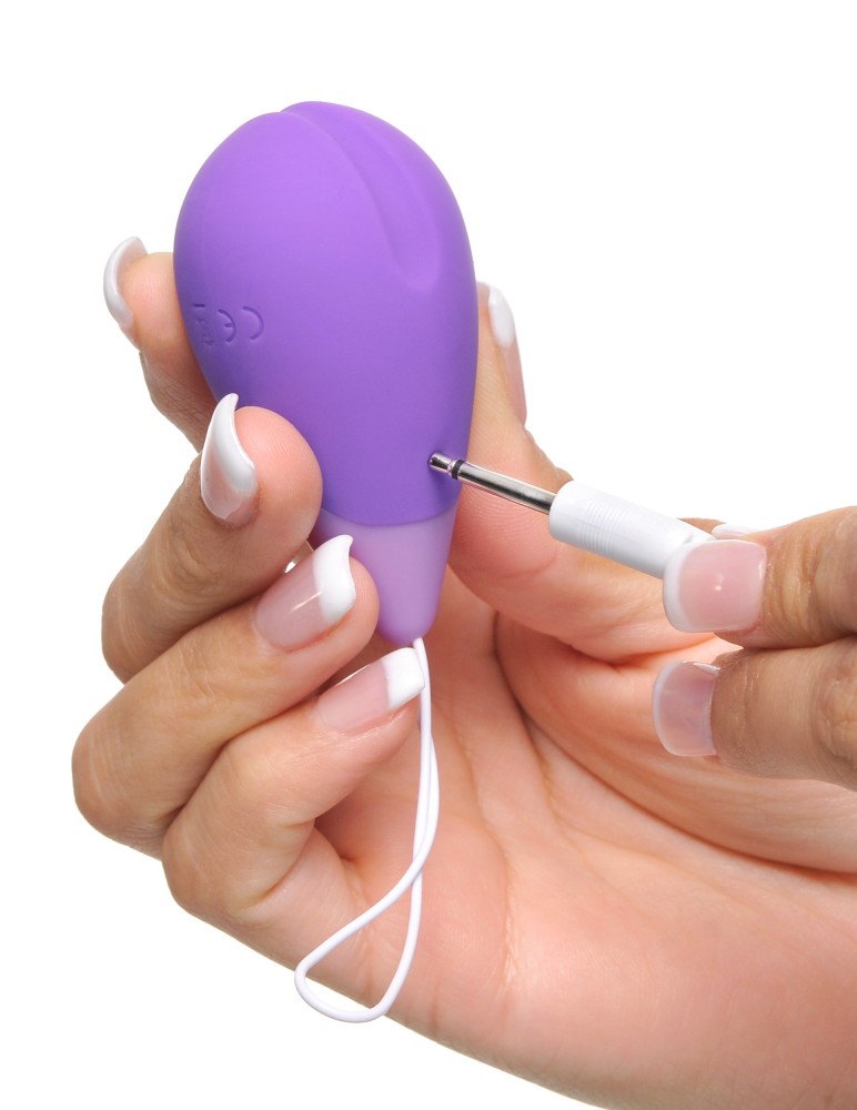 Kegel Excite-Her (6,4 cm) - Kegel vibrátor távirányítóval (lila) - Image 2