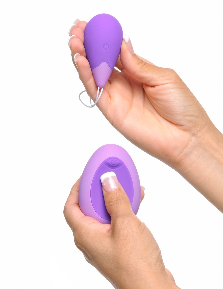 Kegel Excite-Her (6,4 cm) - Kegel vibrátor távirányítóval (lila) - Image 4