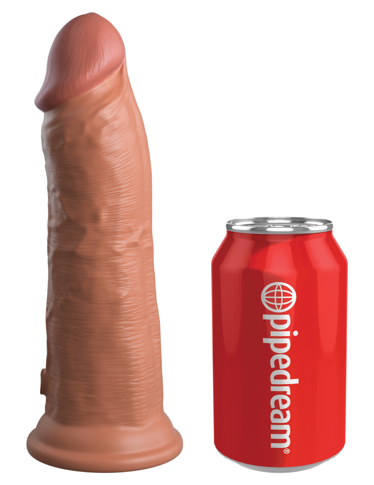 Dual Density Vibe - nagyméretű kétrétegű vibrátor (tan) - Image 4