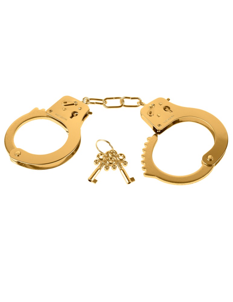 Metal Cuffs Gold Arany Fém Bilincs - Image 2