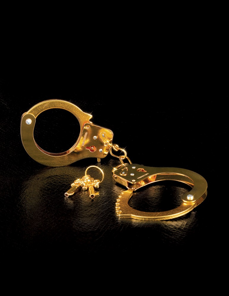 Metal Cuffs Gold Arany Fém Bilincs - Image 3