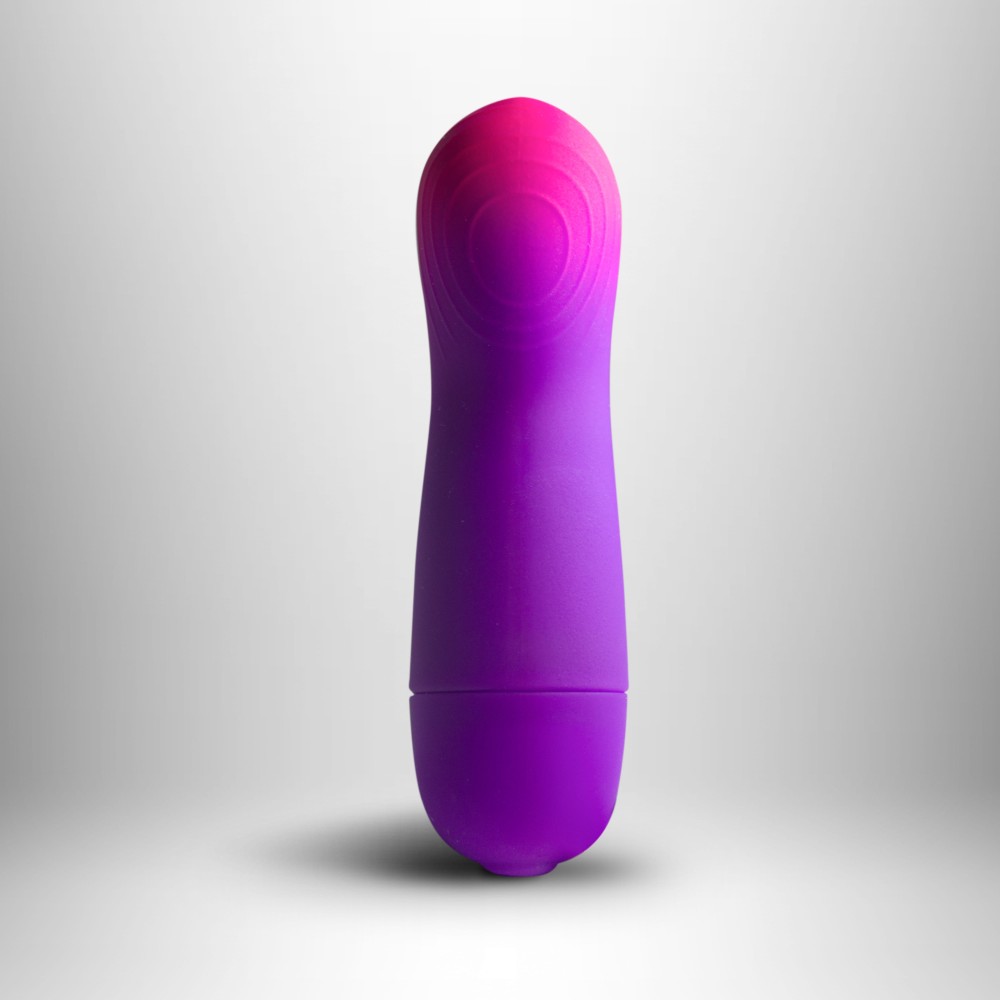 Glo-Girl Vibe (12 cm) - kompakt G-pontos vibrátor kezdőknek (lila-rózsaszín) - Image 5