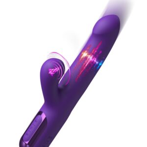 Super SoniX Thruster - toló háromotoros vibrátor (lila)