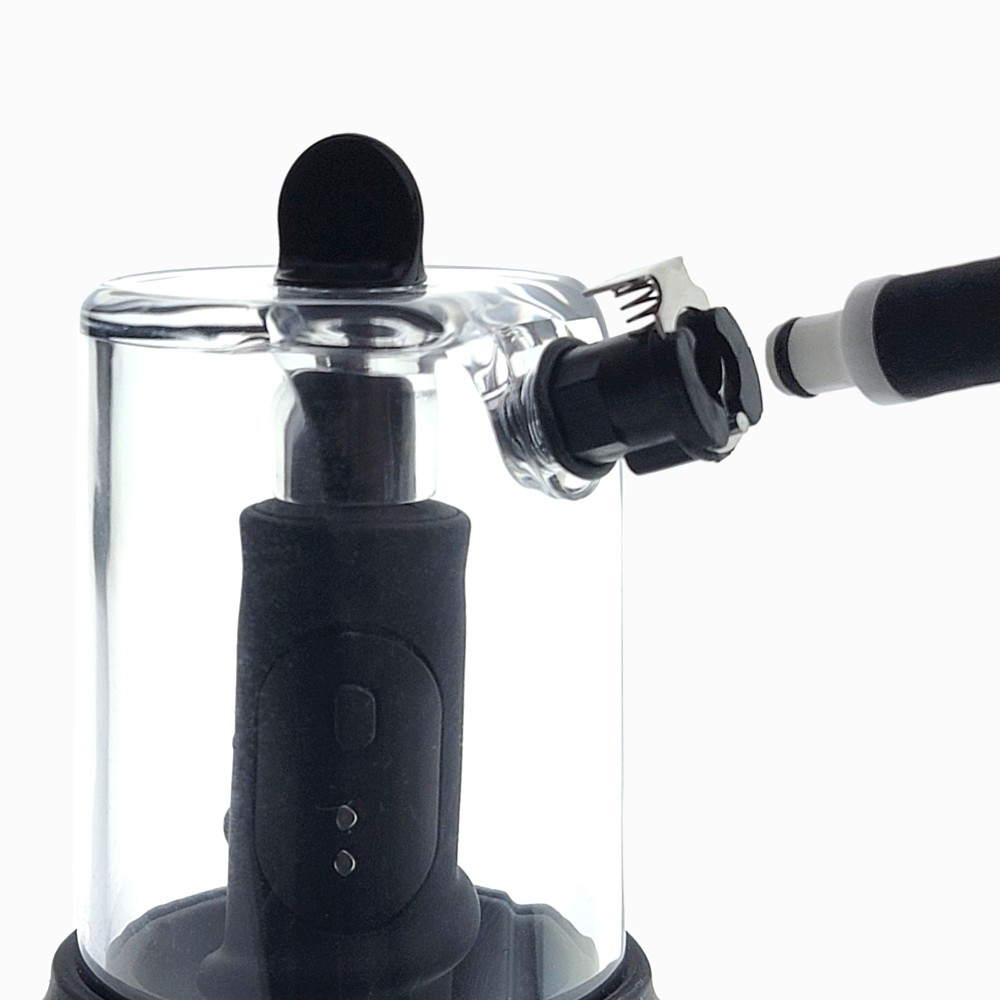 RosCup Pro Vibráló Anál Pumpa 2 Pluggal LCD Kijelzővel - Image 3