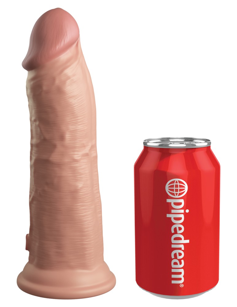 Dual Density Vibe (20 cm) - kétrétegű vibrátor (testszínű) - Image 4