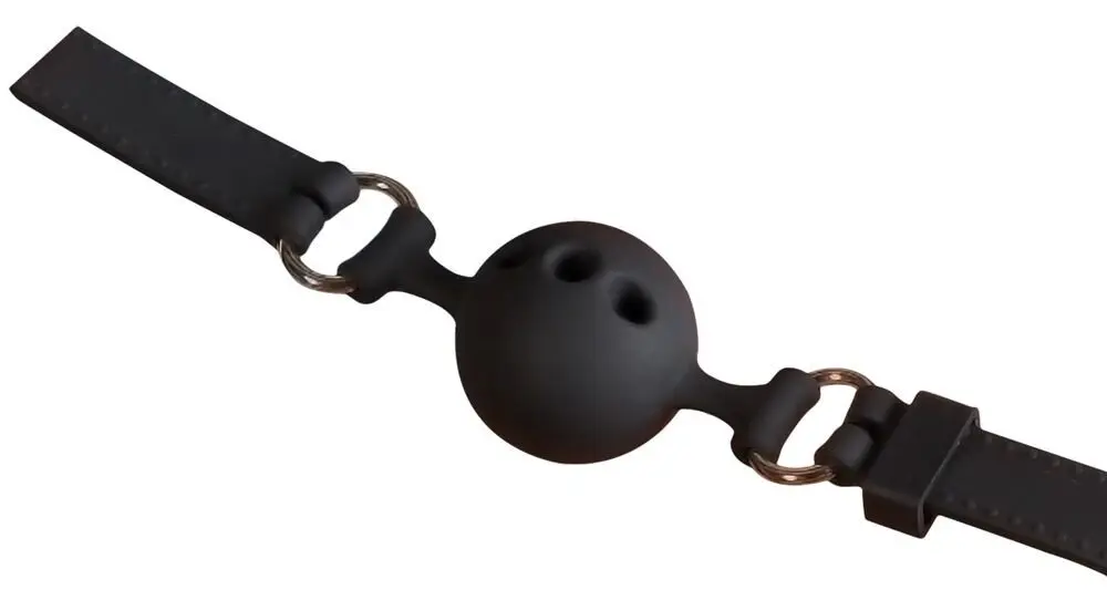 Bad Kitty Gag Silicone 1 — Fekete Szájpecek - Image 3
