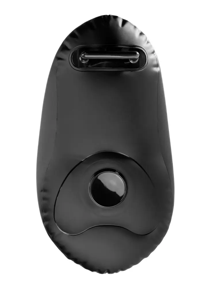 Body Dock Inflatable Love Seat — Fekete Felfújható Puff Dildóval - Image 8