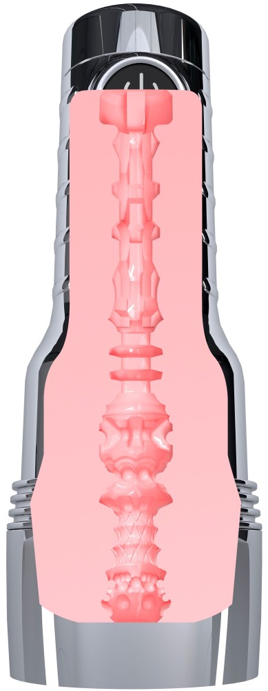 Fleshlight Pink Quiver – Vibráló Melegítős Maszturbátor 25,4 cm - Image 2