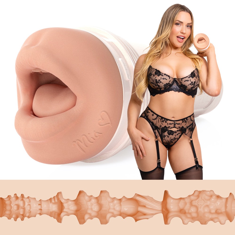 Fleshlight Girls Mia Malkova Headshot Száj Maszturbátor - Image 3