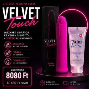Velvet Touch Box – Diszkrét Vibrátor és Vegán Síkosító