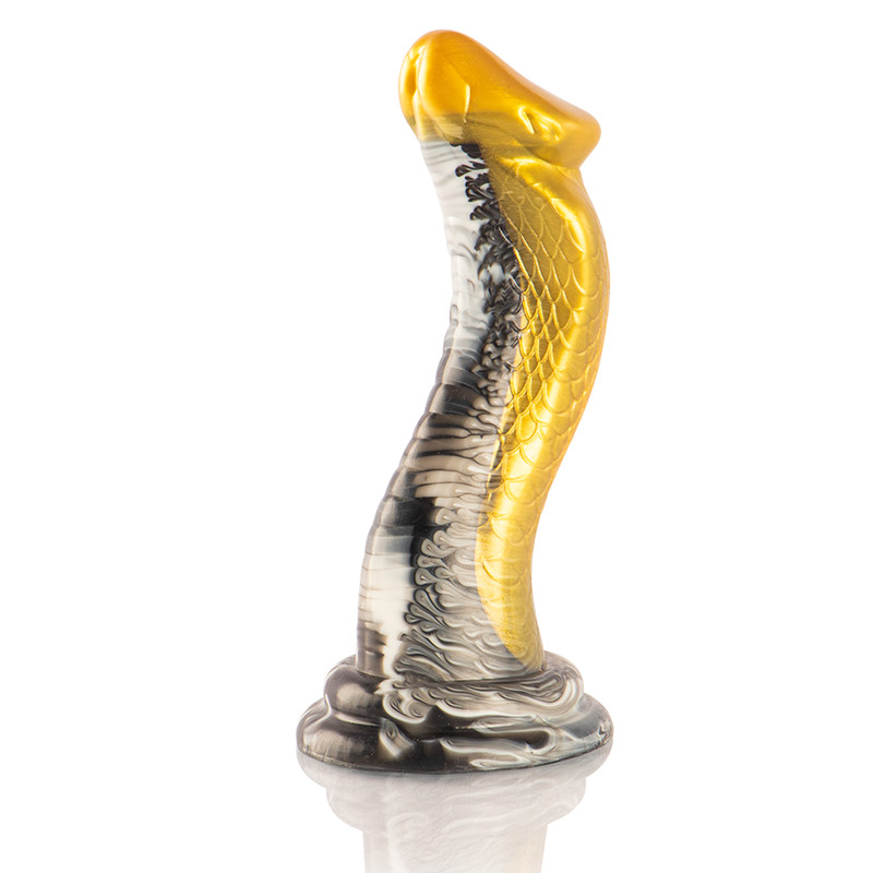 Epic Drakon Yellow Cobra fantasy dildó